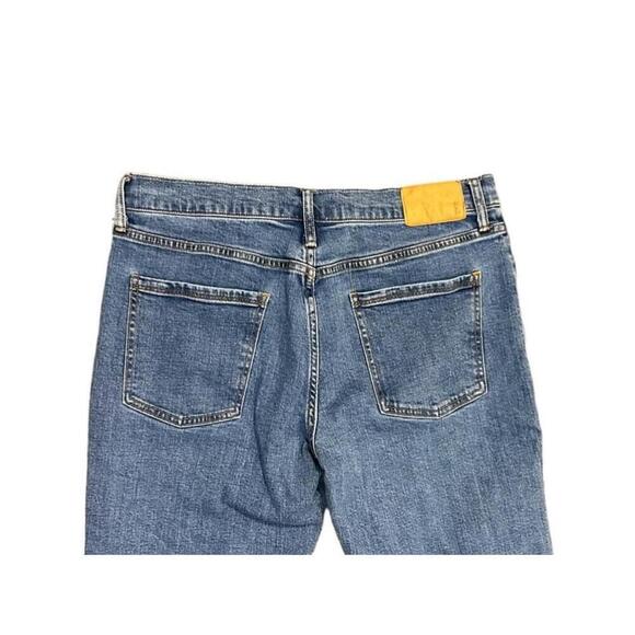 Mutual Weave Men’s The Straight Clean Mid Wash Jeans 34x30 - Picture 7 of 8